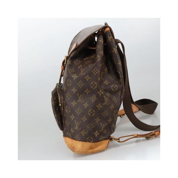 Pre Loved Louis Vuitton Monogram Canvas Backpack PM M41560 Women Brown - Picture 5 of 8